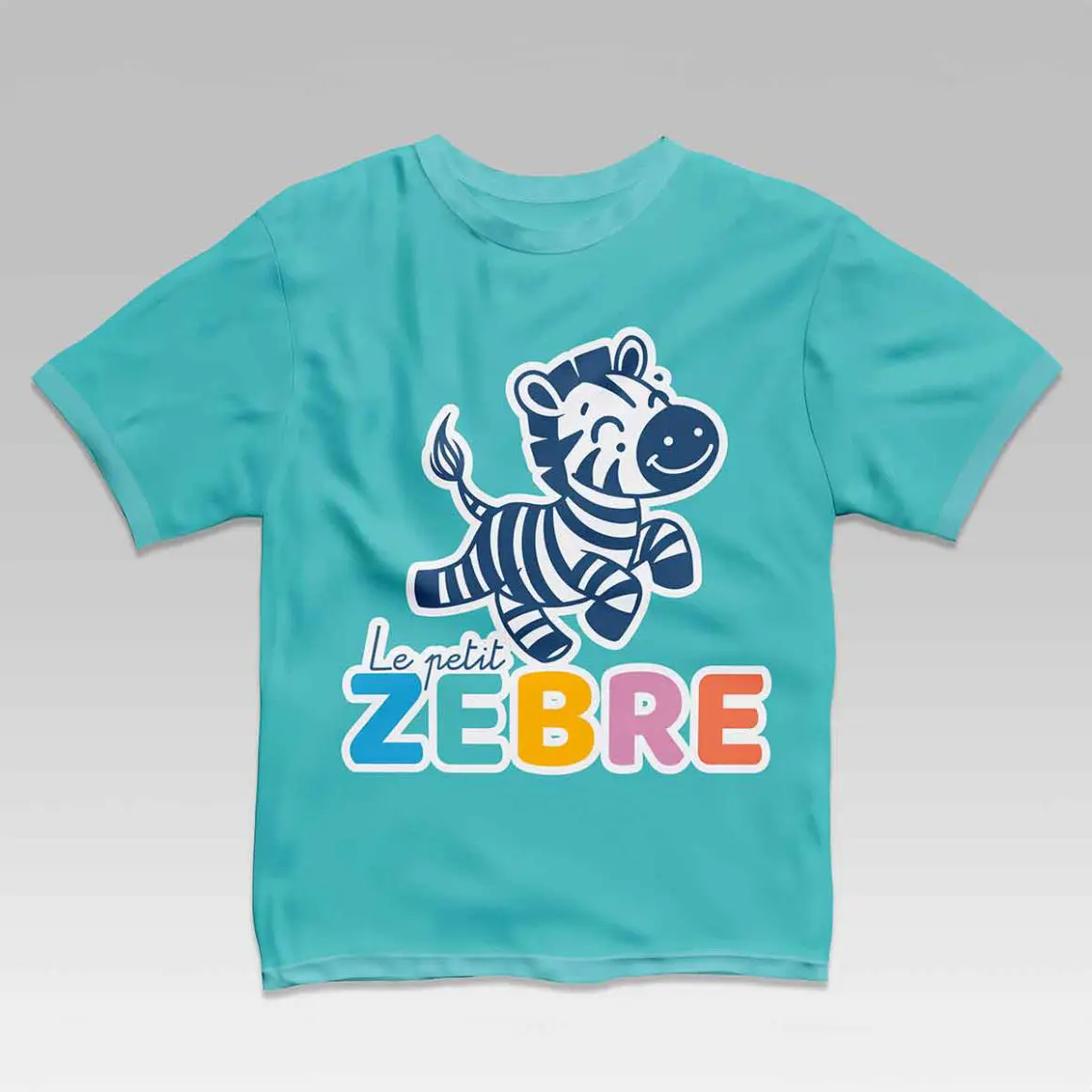 Le Petit Zèbre - Print